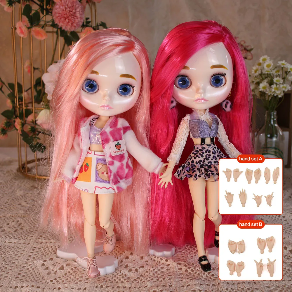 ICY DBS Blyth doll 1/6 30cm Various styles matte face, glossy face Nude doll with ABhands special deal for girl gift toy