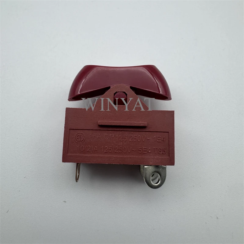 2pcs Thickened Silver Contact 3-pin 3-position Salon Special Air Duct Switches SIBER CO Hair Dryer Switch 16A
