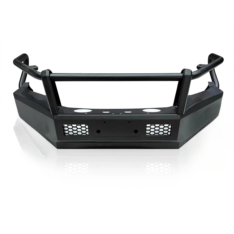 4x4  Steel Power Coating Nudge Bar Front Grille Custom Front Bumper  Lights for Navara NP300 D40 D22  Amarok