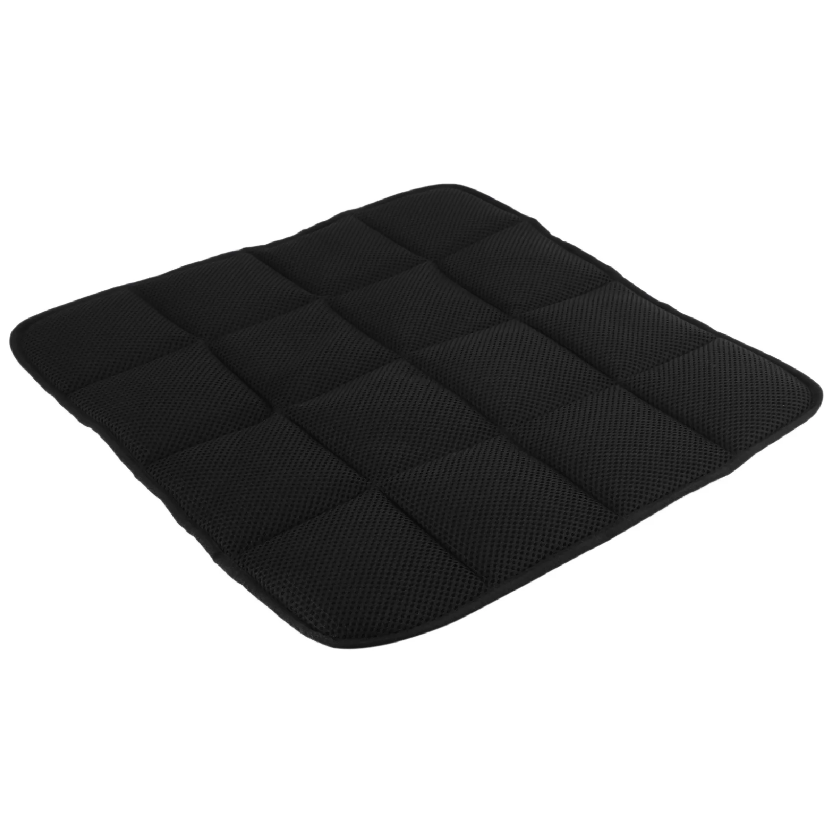 

45 x 45cm Bamboo Charcoal Breathable Car Seat Cushion (Black) F