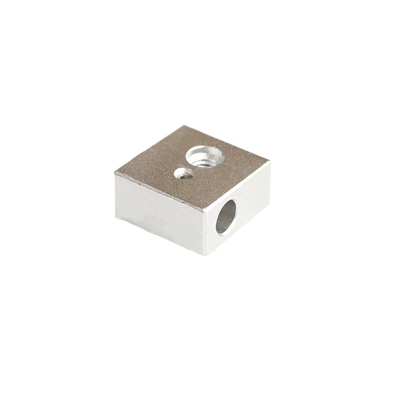 2~200Pcs 3D Printer Heating Aluminum Block 20*20*10mm Sandblasting Oxidation Treatment