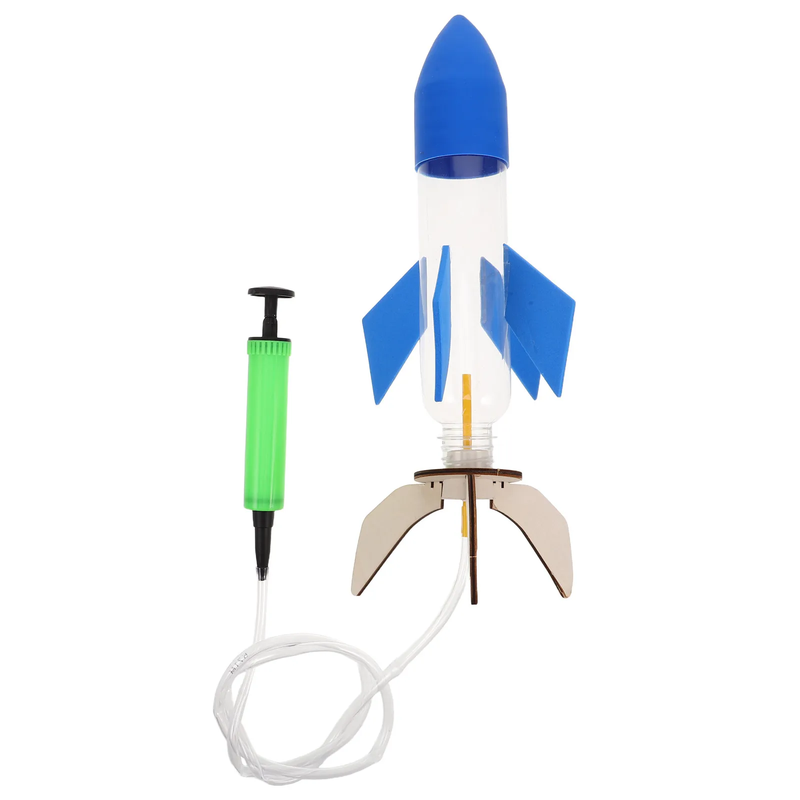 DIY Rocket Launcher for Children Creative Space Summer Water Spray Learning Physics Stem Educational Parent Kid