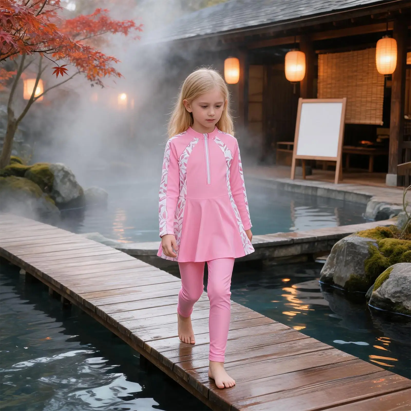 Swimming Dress For Girls Sun Protection Swimwear Kids Swimming Clothes For Children Beach Pool Vacation Summer Party Home