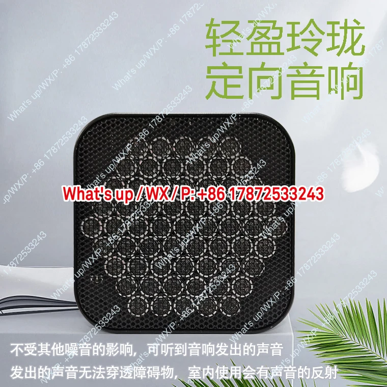 G-19 Compact Directional Speaker Ultrasonic Directional Speaker for Exhibition Hall Portable Sound Broadcast Device
