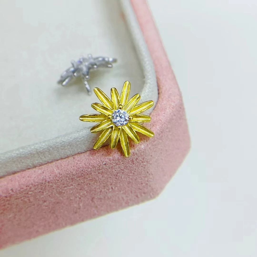 

Wholesale DIY 925 Sterling Silver Beads Caps Clasp Hook Accessories for 12-15mm Pearls 10pcs/lot