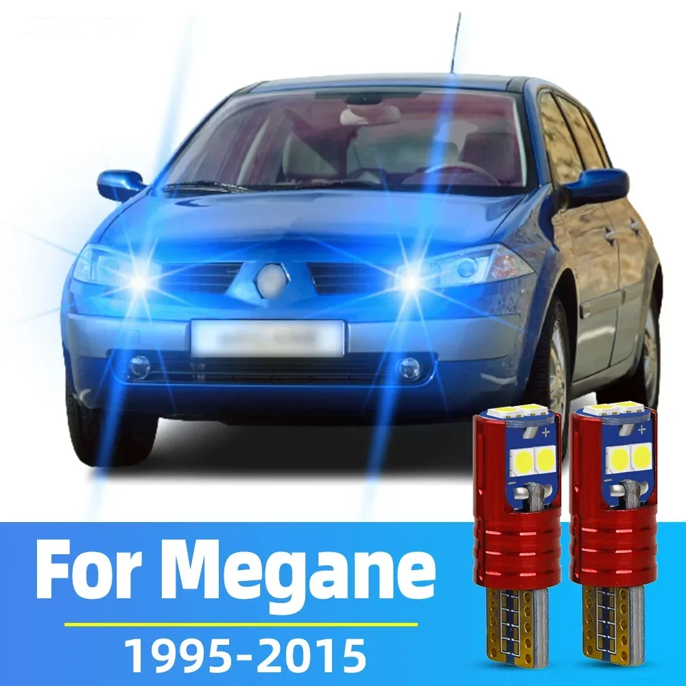 2pcs LED Parking Light For Renault Megane 1 2 3 CC Accessories 1995-2017 2009 2010 2011 2012 2013 2014 2015 2016 Clearance Lamp