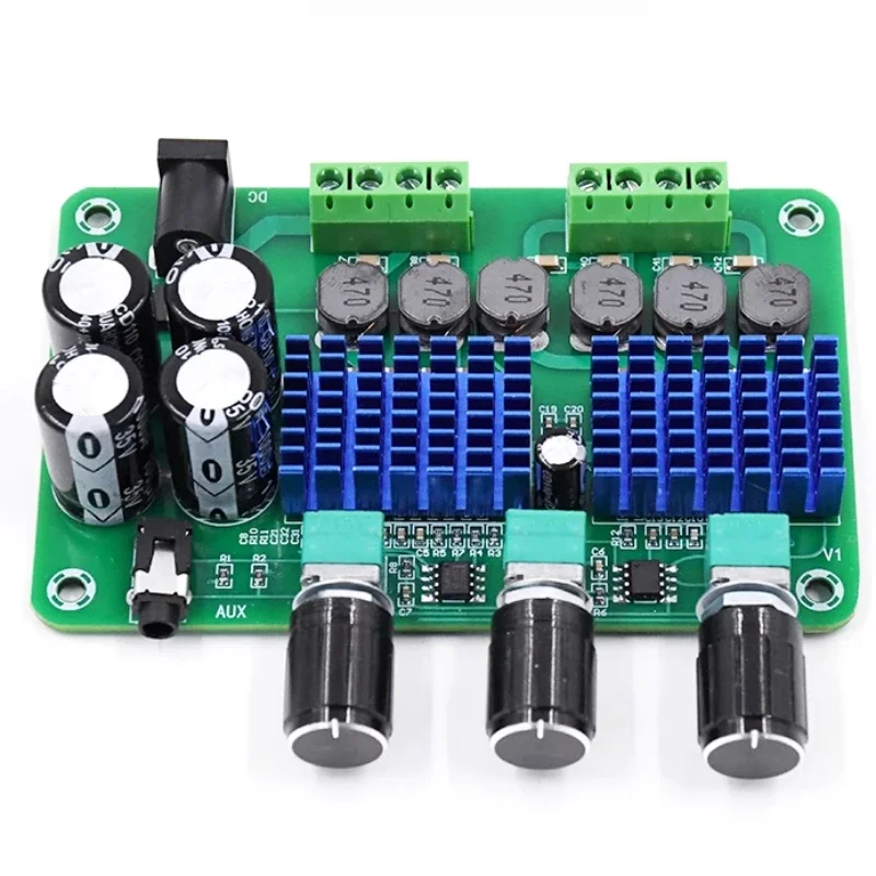 SOTAMIA-لوح مضخم صوت رقمي ، مضخم صوت ، TDA3116D2 ، طاقة عالية ، 50 واط × 2 + W ، مدخل AUX ، قناة