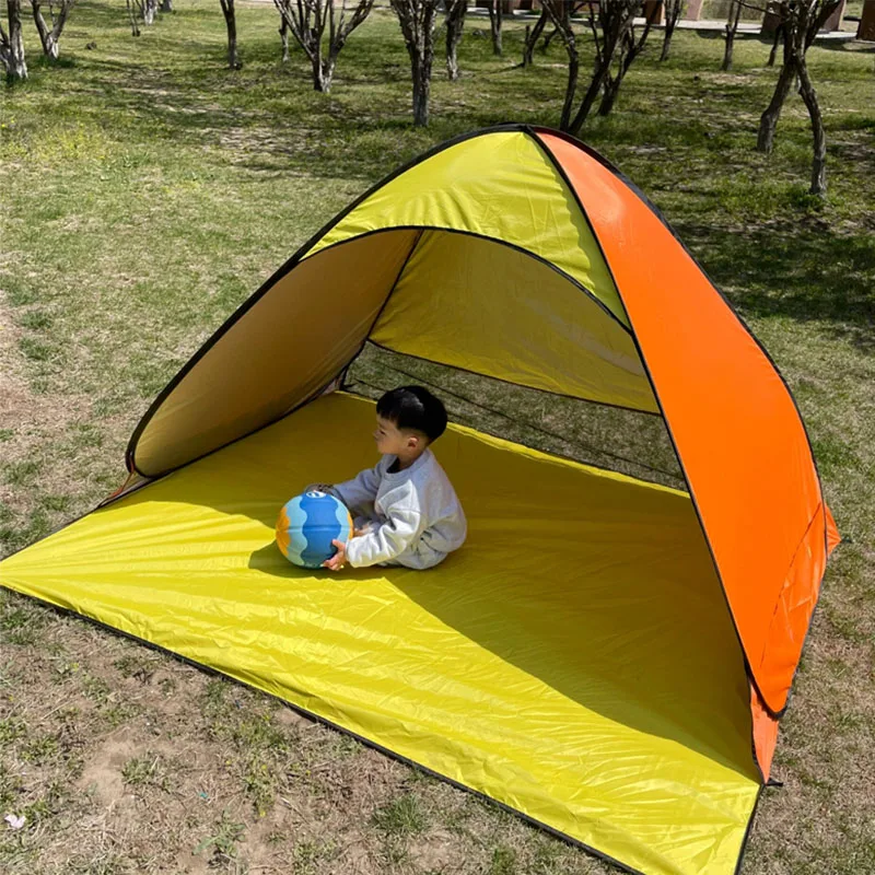 

Children's tent spring outing picnic outdoor camping equipment folding convenient park beach camping sun protection rain wind