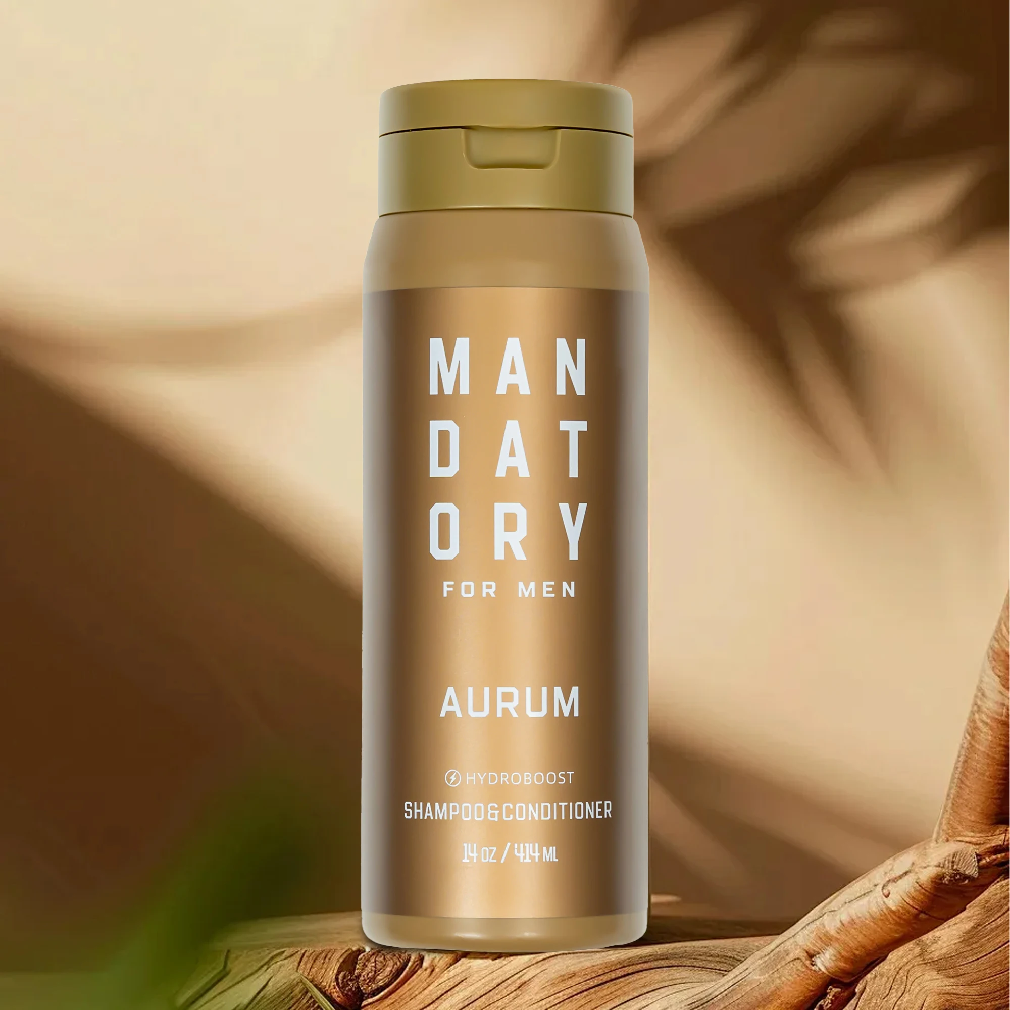 MANDATORY Men's  2-in-1 Shampoo and Conditioner Hair Conditioner for Men 14 Oz Cleanse Conditions Hair Long-Lasting Nourishment