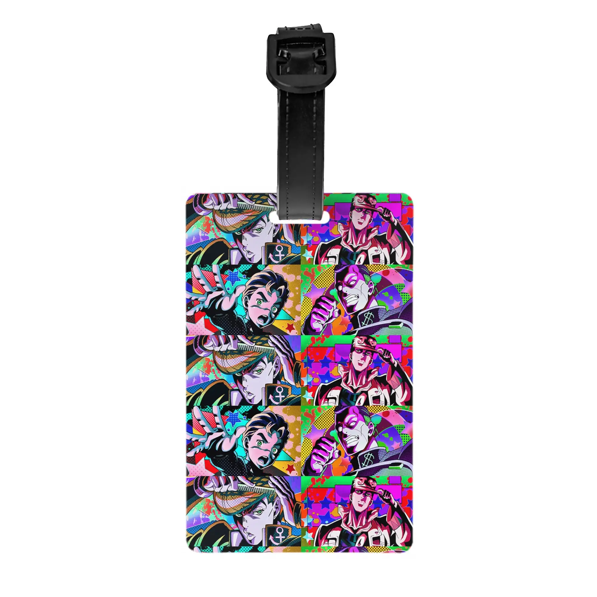 

Custom JoJoes Anime Luggage Tags Custom Baggage Tags Privacy Cover ID Label
