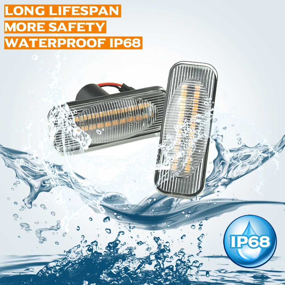 1 Pair Led Dynamic …