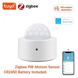 Tuya Zigbee Motion Sensor Human Presence Sensor Smart Home PIR Detector Zigbee Hub Required Work With Alexa Google Assistant