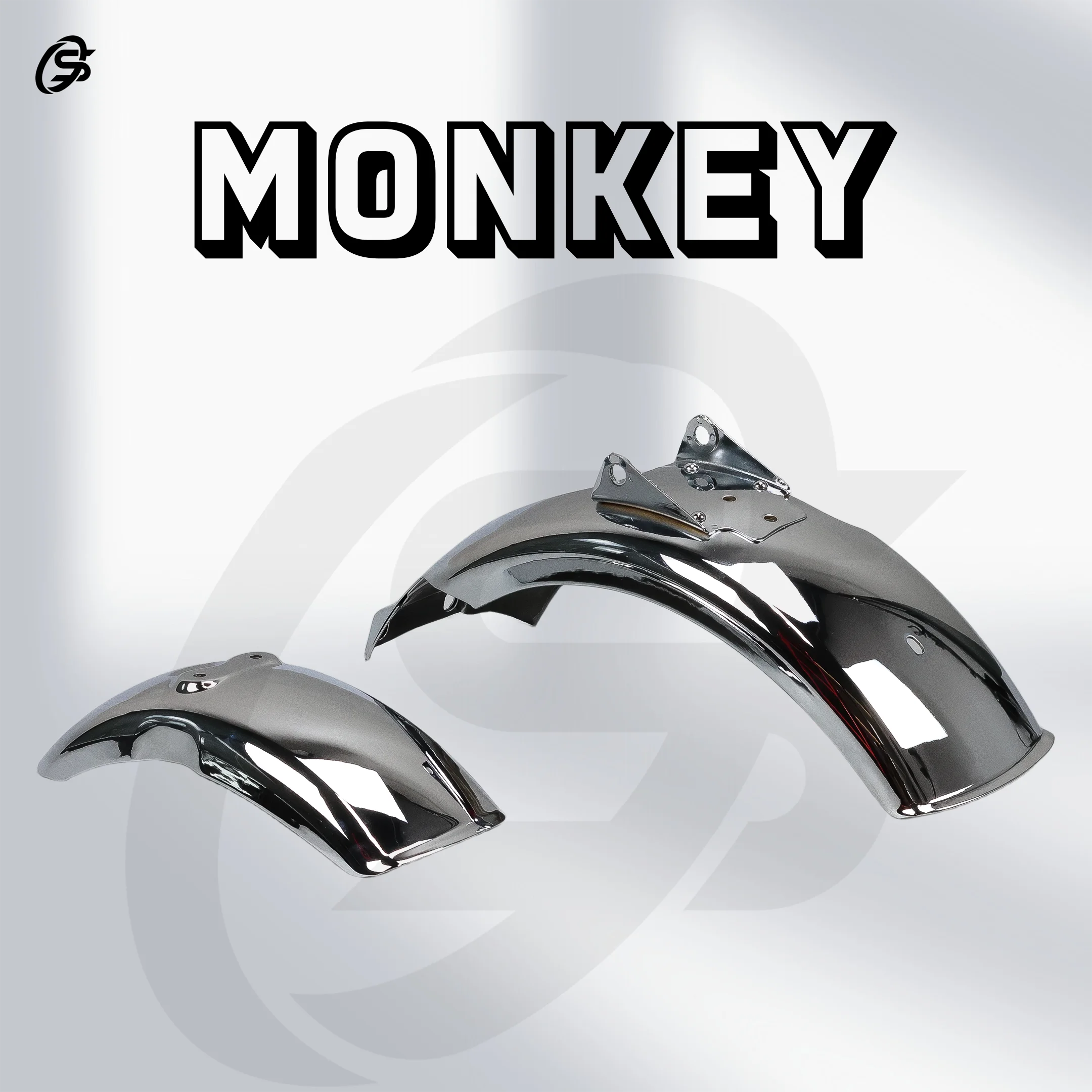 Fender Z50 Fender Splash Guard Monkey Z50J Mudguard Steel Silver Z50 Parts Motorcycles Accessories