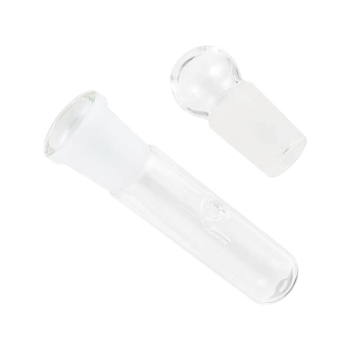 

2 Hole Glass Turbellarian Catcher Aquarium Fish Tank Clear Safe Trap for Pest Removal Aquarium Accessory Fish Tank