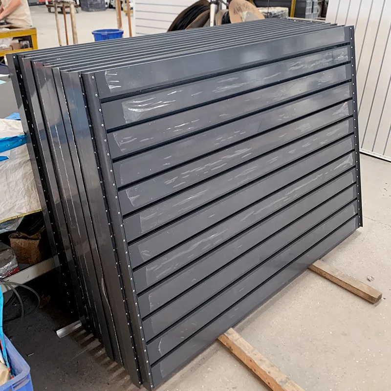 

New Chinese-style villa courtyard aluminum alloy fence self-built house garden aluminum art fence