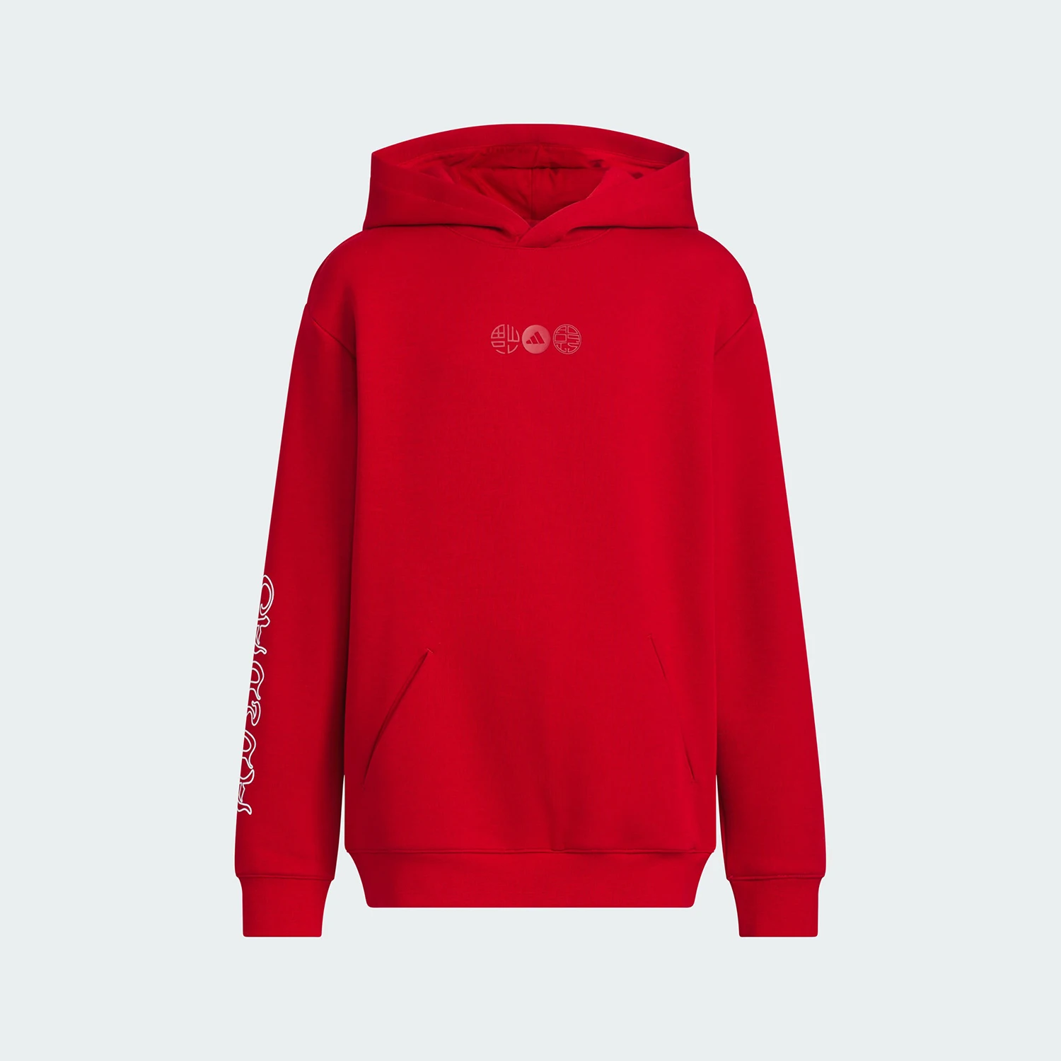 

Официальная оригинальная осенняя новая детская теплая толстовка с капюшоном Adidas JN4383