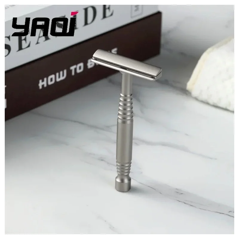 YAQI Remus 316 AC Matte Painting Color Stainless Steel Single Edged Blade Safety Razor Wet Shave Tools Best Gift for Men