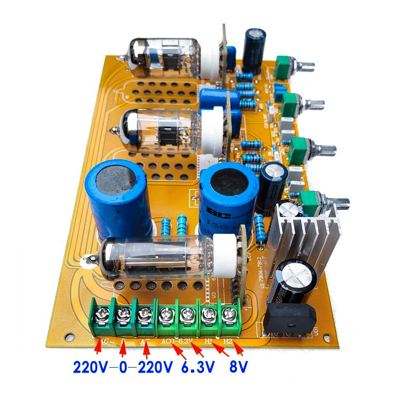 TOKBAN 6Z4 6N2 المرارة Preamp أنبوب لهجة مجلس أنبوب Preamp عالية ومنخفضة لهجة المرارة المتوازنة Preamp #6