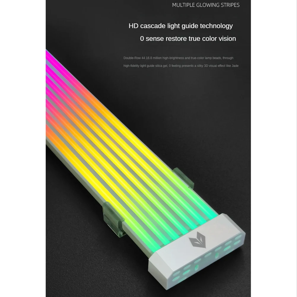 Placa de luz luminosa ARGB para chasis de placa base, AL300, 3 pines, 4 pines, 8P, 24 Pines, línea decorativa