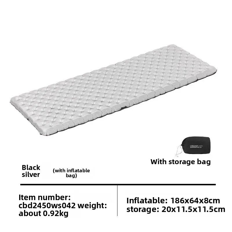 Outdoor moisture resistant mat camping tent air mattress floor mat portable cushion single sleeping mat