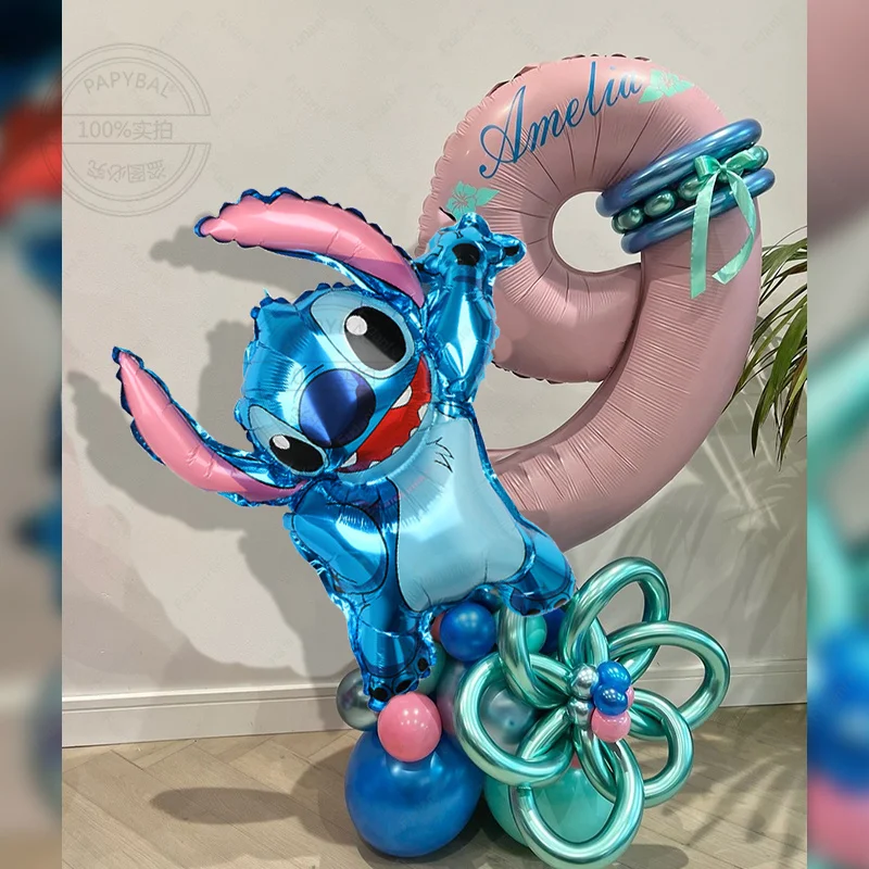 41pcs Disney Lilo & Stitch Party Balloons Stitch 40