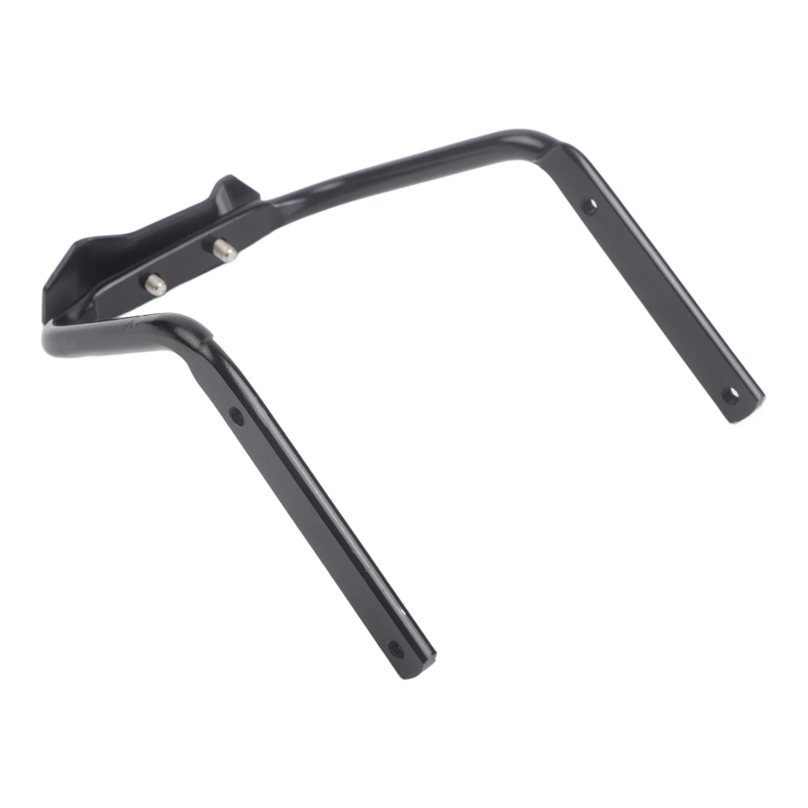 Rear Bicycle Rack with Extended Metal Framework for Stable Bag Binding and Two Water Bottle Holder Mounting Points