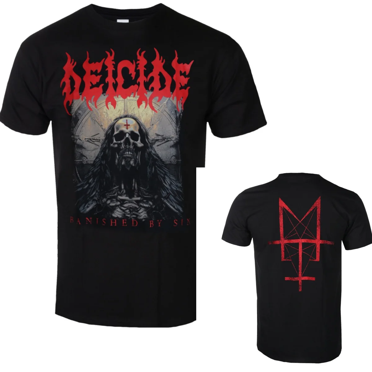 Camiseta de algodón con gráfico Y2k Deicide, camiseta Unisex de manga corta de verano, camiseta de marca a la moda, camisetas Vintage informales de lujo