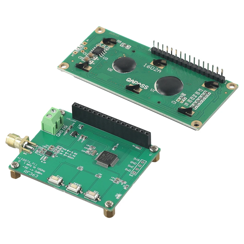 

Robust RF Power Meter Frequency Range 1MHz to 10GHz Adjustable Power Measurement 50 to 0dBm for Accurate Readings