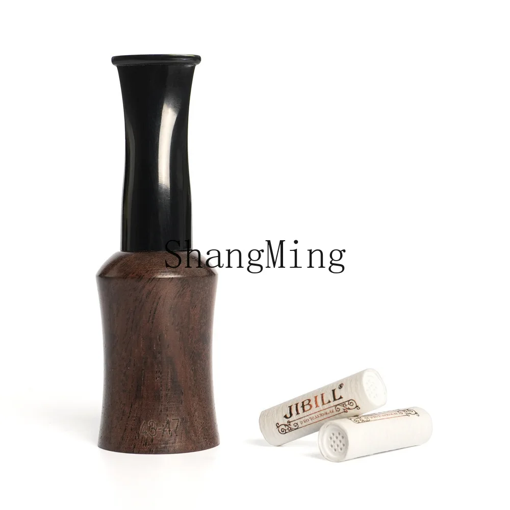 DSA rosewood ebony cigar holder filter handmade portable men's solid wood cigar holder