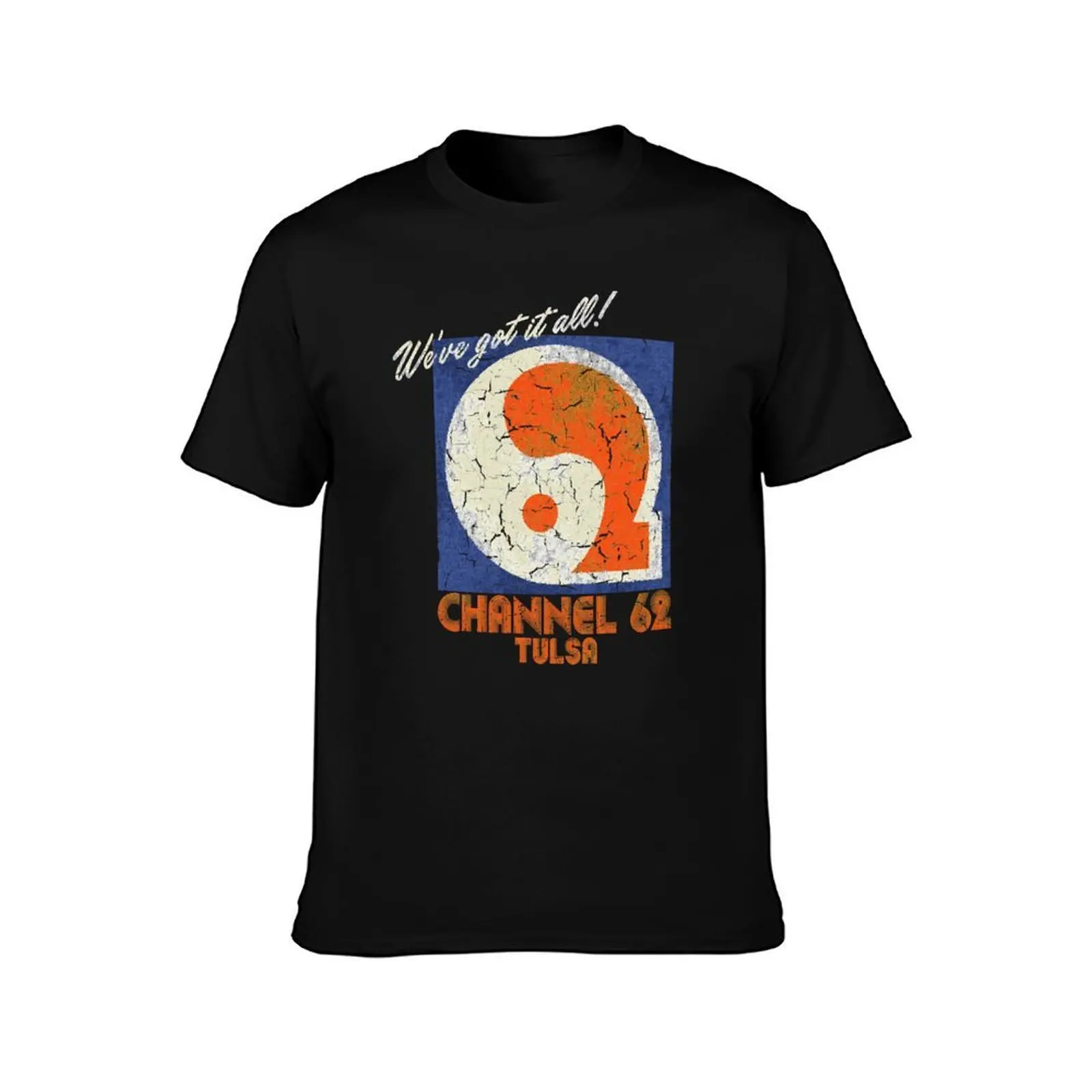 UHF Channel 62 Classic T-Shirt, Summer Casual Cotton Tee, Oversized Streetwear Tops, Vintage Graphic Print, Unisex Men Women