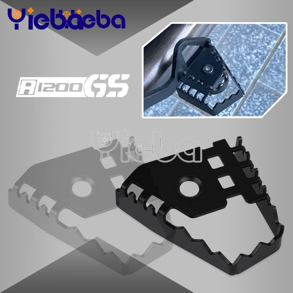 FOR BMW Rear Foot Brake Pedal Lever R1150GS R1200GS R1250GS F650 F800 F700 GS Motorcycle Enlarge Extension Footrest Pad Extender