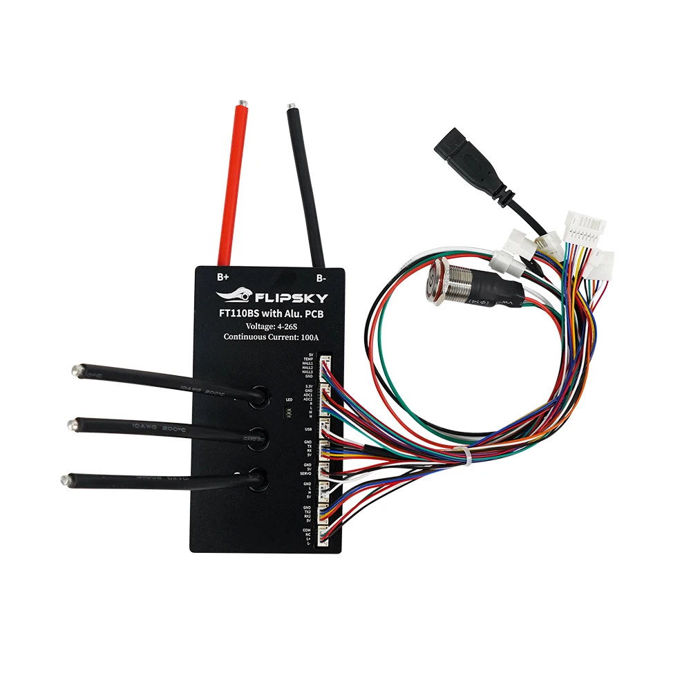 Flipsky FT110BS100A High Voltage 110V 100A With Aluminum PCB For Electric Skateboard Ebike Speed Controller Electric Scooter