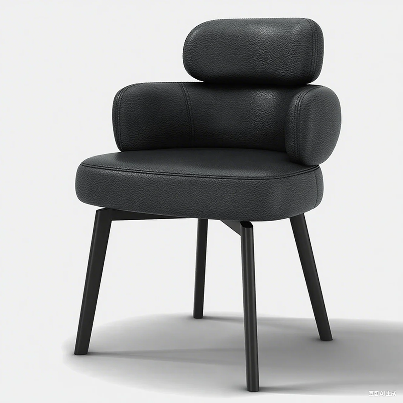High-End Minimalist Rotatable Dining Chair Light Luxury Leisure Design for Home Study Hotel Villa Negotiation Space Features