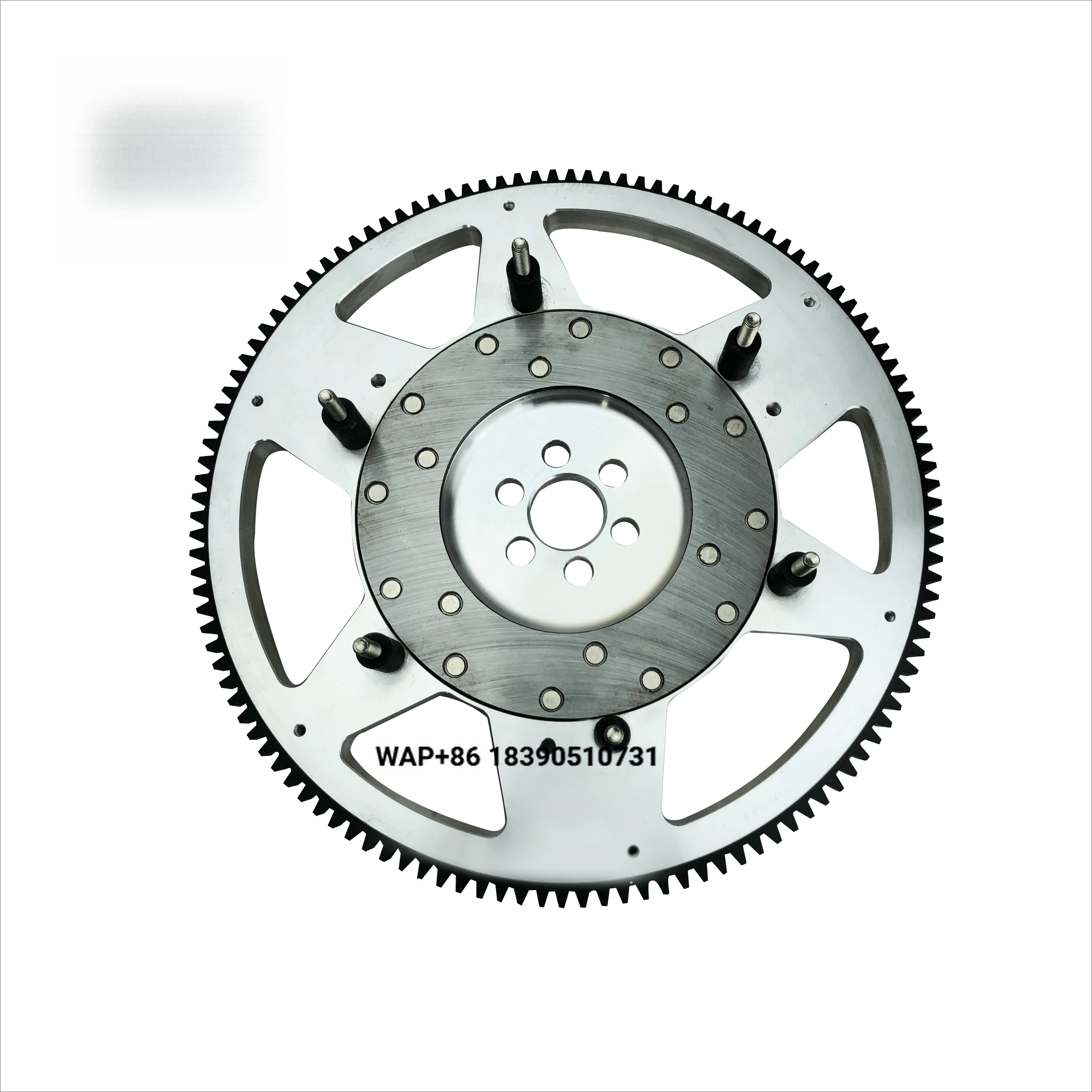 Tornado 200MM High Performance Racing Flywheel with 6 Bolt Holes and 0 Teeth for TB48 Ni Ss Patrol Y61