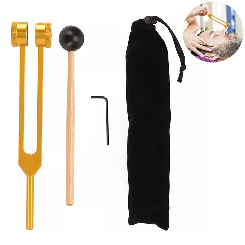 

128 Hz Medical-Grade Tuning Fork Instrument With Fixed Weights Tuning Fork For Healing Sound Therapy