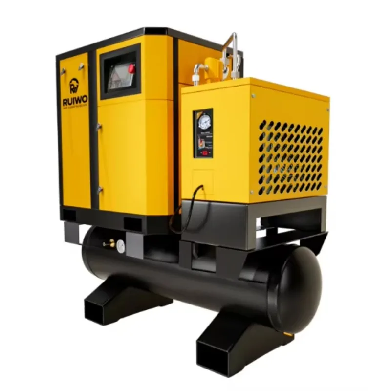 15KW 7.5KW 11KW 8 Bar 10Bar All in One Silent Oil Free Scroll Medical Air Compressor Air-compressors
