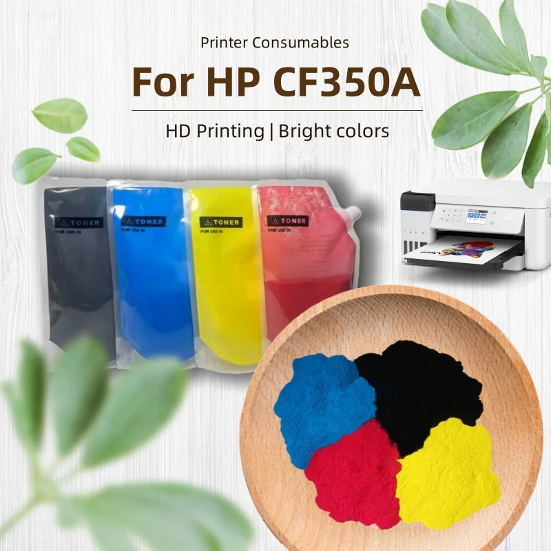 

Цветной тонер-порошок, совместимый с картриджем принтера HP 130A CF350A CF351A CF352A CF353A LaserJet Pro MFP M176 M176n