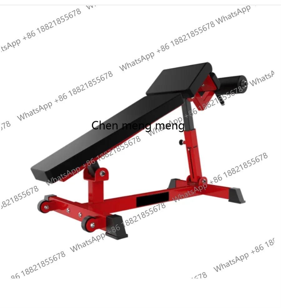 A49 Commercial Gym Fitness Equipment Strength Training Adjustable Decline Bench for Arm Leg Back Workout