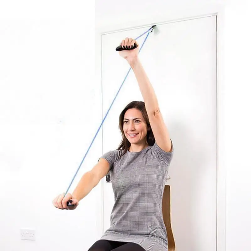 Pain Relief Upper Arm Shoulder Joint Rehabilitation Door Keys Exercise Trainer Home Training Use Hanging Pulley Home Use 