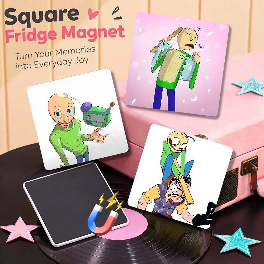 FOR Baldis Employee New PVC Fridge Magnetic Refrigerator Magnets Personality Decorations Creative Gifts