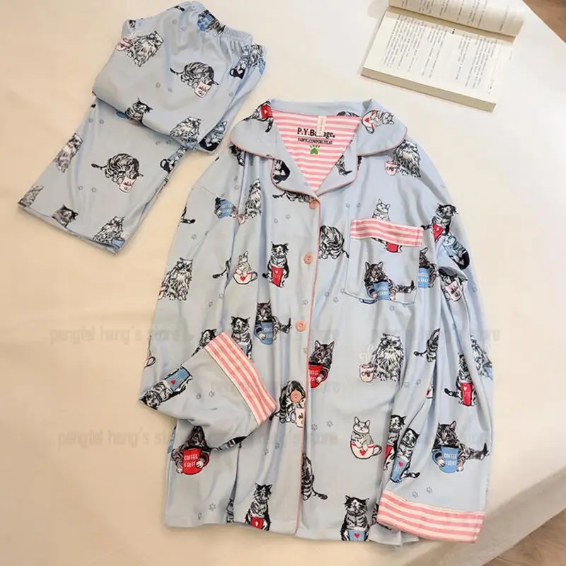 

2025 зимняя новая домашняя одежда, женская теплая бархатная флисовая одежда для сна, пижама с длинными рукавами, Mujer, милая мультяшная пижама, домашняя одежда, ночное белье