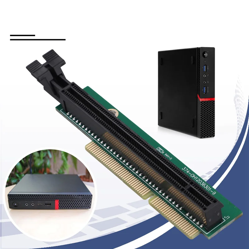 5X PCI-E графическая карта-адаптер Tiny 4 Riser Card для моделей Lenovo Tiny4 серии M720Q 01AJ940 PCIE Riser Card