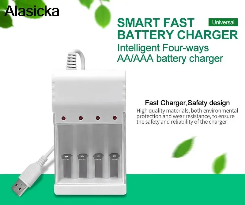 Зарядное устройство для батарей АА/ААА, с микрофоном