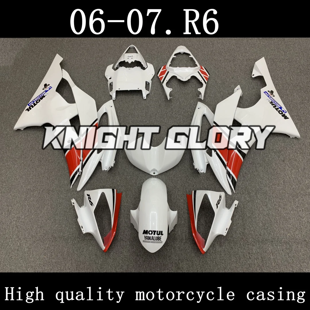 Suitable for YZF-R6 YZF R6  2006 2007  Motorcycle Shell Fairing Spoiler Bodywork Set