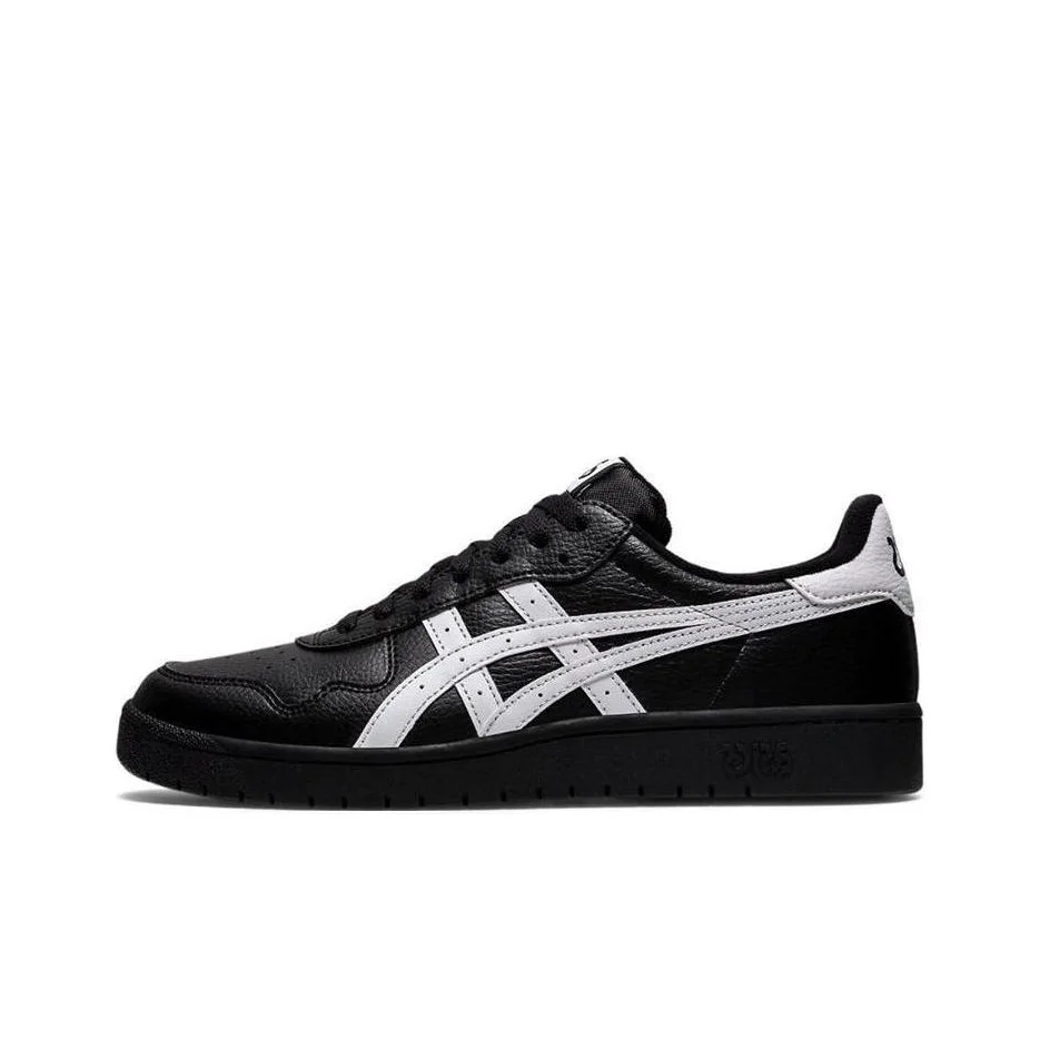 ASICS JAPAN S Abrasion Resistant Low top Skateboard Shoes Unisex Black White 1203A033-001