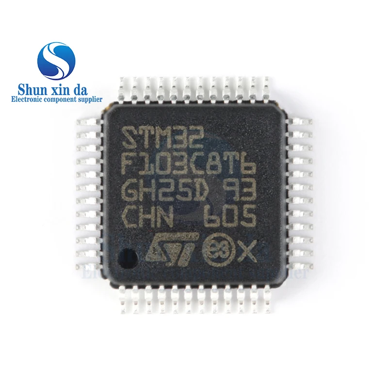 2PCS GD32F103C8T6 GD32F130C8T6 GD32F330C8T6 32F303CCT6 LQFP-48 32 Bit Microcontroller Chip MCU IC Controller Brand New Authentic