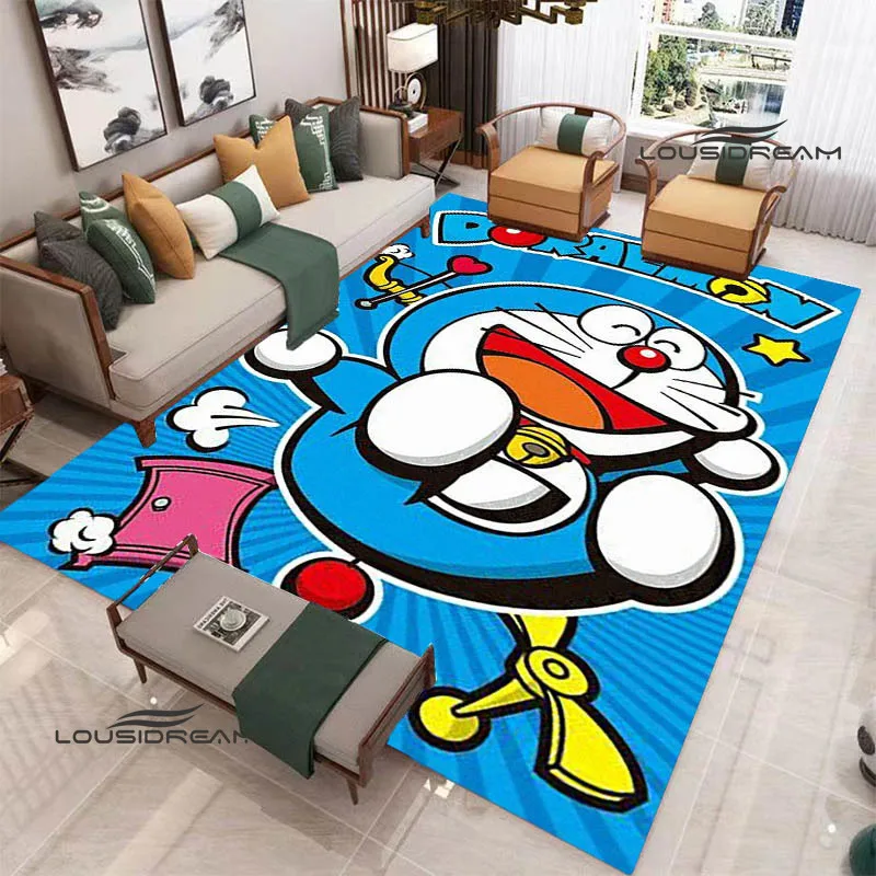 Cute D-Doraemons Cartoon carpet Non -slip carpet Yoga mat carpets for living room area rug Door pad anime rug birthday gift