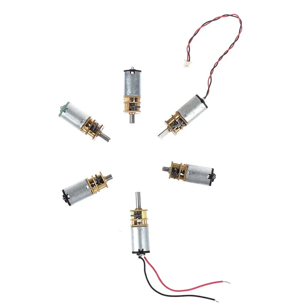 Mini N20 Gear Motor Slow Speed Electric Motor For Model Making For DIY Projects Slow Speed DC 5V Full Metal Gearbox High Torque