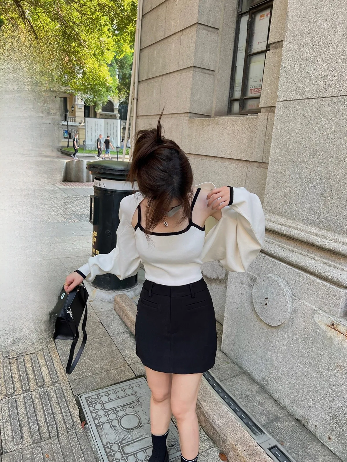 

Женский вязаный кардиган и комплект с бретелями Mmenthome: универсальный весенний костюм-двойка для повседневной носки, однотонный