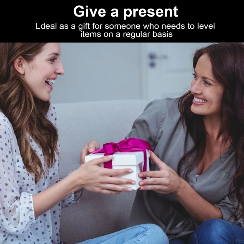 High Precisions Clear Leveling Tool with Orange Liquid Multifunctional Horizontal & Vertical Measure for Accurate Measurement